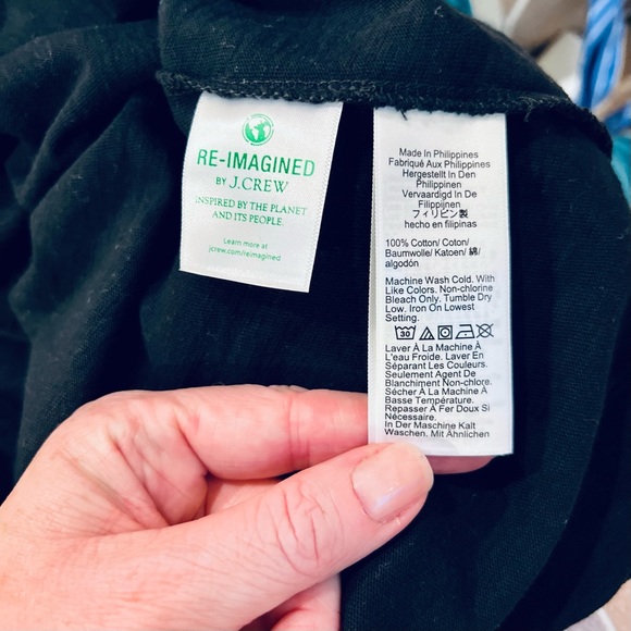 J. Crew Girlfriend Crewneck Tee - Picture 7 of 10